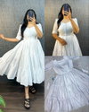 Tew Kf-P2 Cotton Fancy Midi Lair Dress Suppliers In India